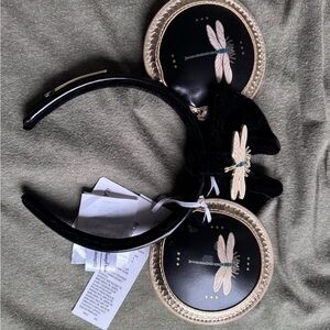 Disneyland Club 33 1901 Lounge Dragonfly Loungefly Minnie Mouse Ears.